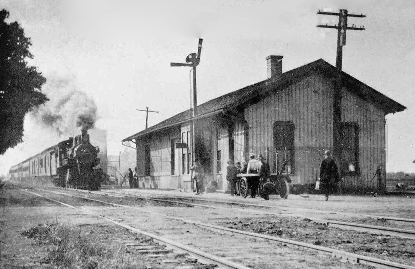 Sand Lake Depot and Train